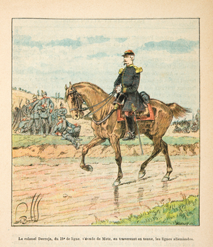 French and Germans, Anecdotal History of the War of 1870-1871, 1888 (engraving)