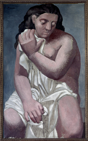 Great nude in drapery, 1923 (oil on canvas)
