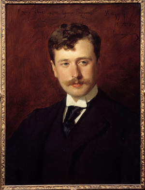 Portrait of Georges Feydeau (1862 - 1921) dramatic author, 1893 (oil on canvas)