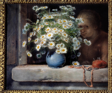Le bouquet de daisies, 1871 (pastel)