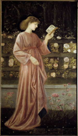 Representation of Princess Sabra, daughter of the King, 1865-66 (oil on canvas)