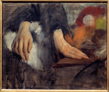 Hand Study For The Bellelli Family, 1859 (oil on canvas)