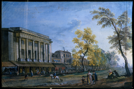 The Italian theatre in Paris (painting)