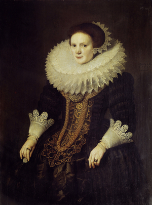 Portrait of a Dutch Woman, 1625 (oil on canvas)