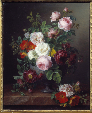 Flower Vase, 1806 (oil on canvas)