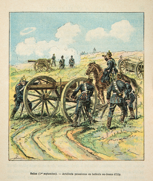 French and Germans, Anecdotal History of the War of 1870-1871, 1888 (engraving)