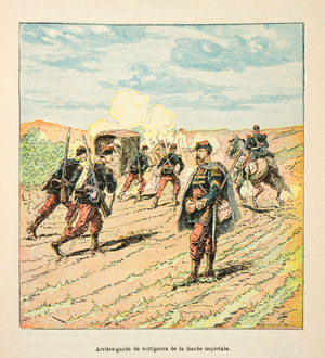 French and Germans, Anecdotal History of the War of 1870-1871, 1888 (engraving)