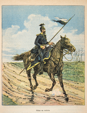 French and Germans, Anecdotal History of the War of 1870-1871, 1888 (engraving)