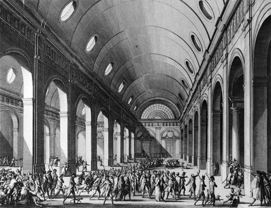 Girondins sentenced to death, tortured on 31 Oct 1793 in Paris, 1793 (engraving)