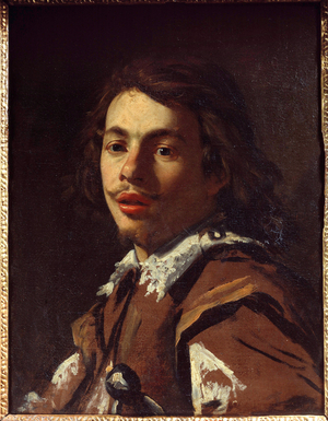 Portrait of Aubin Vouet (1595-1641), 1620 (oil on canvas)
