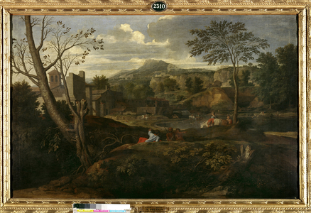 Ideal landscape, 17th century (painting)