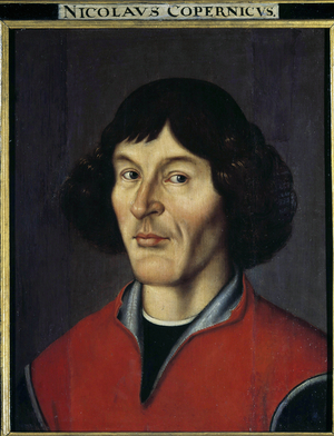Portrait of Nicolas Copernicus (1473-1543), 16th century (oil on canvas)