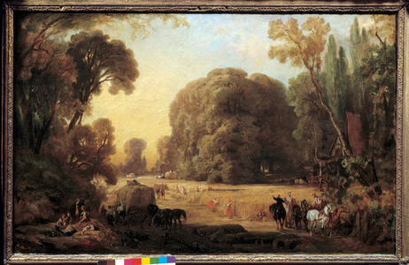 The Harvest, 19th century (oil on canvas)