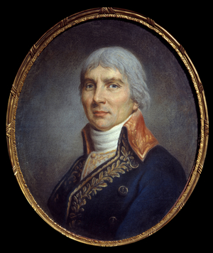 Portrait of Jacques Francois Coquille dit Dugommier (1738-1794), 18th century (oil on canvas)