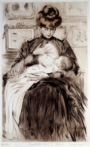 Maternity, 1900-10 (engraving)