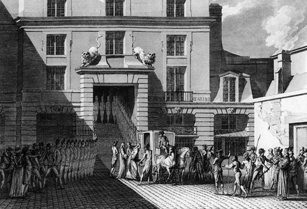 French Revolution began with arrest of Duval d'Epremesnil & Montsabert on 6 May 1788 (engraving)