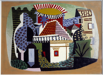 Landscape of Juan les Pins, 1926 (oil on canvas)