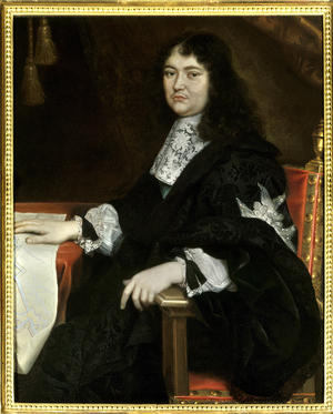 Portrait Of Michel Le Tellier, Marquis De Louvois (1641-1691), 17th century (painting)