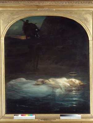The young martyrdom , 1855 (oil on canvas)
