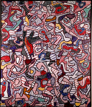 Virtual swell, 1963 (oil on canvas)