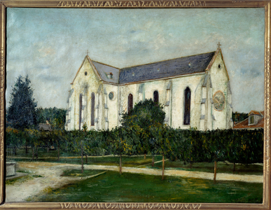 The church of Saint Jean aux Arts, 1918 (oil on canvas)