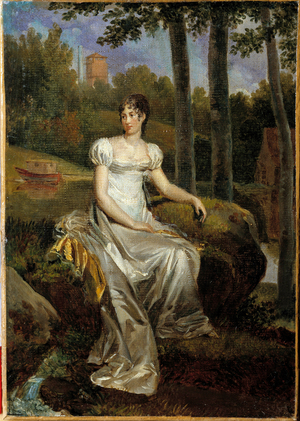 Portrait of Desiree Clary (1777-1860), 1810 (oil on canvas)