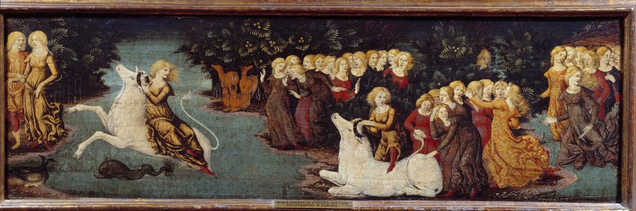 The Kidnapping Of Europe, 16th century (oil on wood)