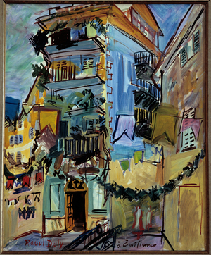 In Emilienne, Nice in May, 1930 (oil on canvas)