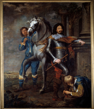 The General Ottavio Piccolomini (1599, 1656), 17th century (oil on canvas)