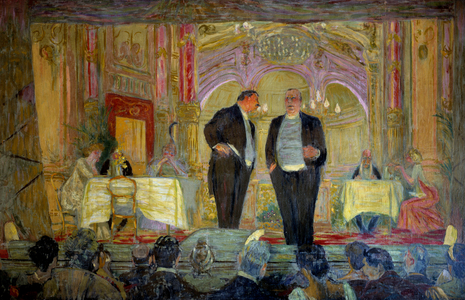 The little cafe, 20th century (paint)