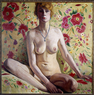 The blonde woman, 1919 (oil on canvas)