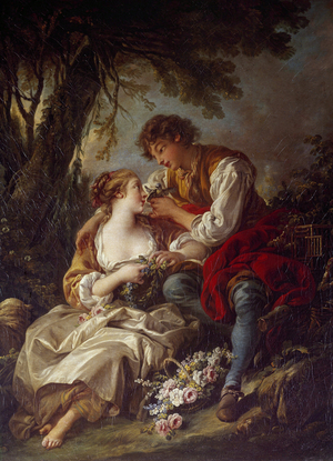 The Cage, 1763 (oil on canvas)