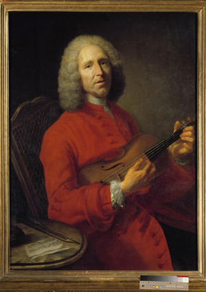 Portrait of Jean-Philippe Rameau (1683-1764), 18th century (oil on canvas)