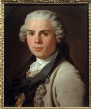 Portrait of the painter Joseph Vernet (1714-1789), 1739 (oil on canvas)