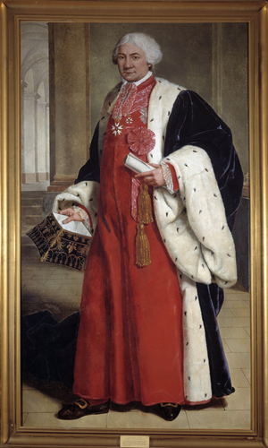 Full-Length Portrait of Claude Ambroise Régnier (1746-1814), 18th century (oil on canvas)