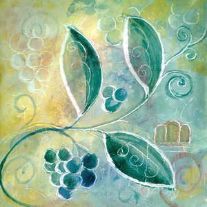 Plaster Grapevine (fresco)