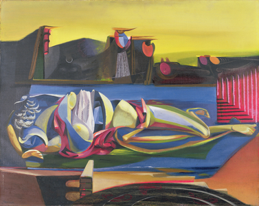 Unsleeping Beauty, 1946-47 (oil on canvas)