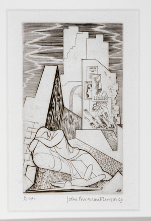 Fraternite, 1939 (copper engraving)