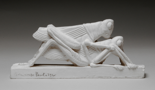 Amorous locusts, 1989 (plaster)