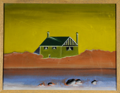 Concealed House by the Water, 1938 (oil on canvas)