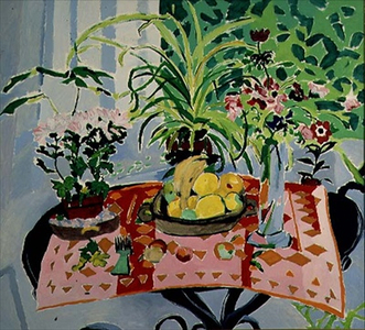 The Bentwood Table (oil on canvas)