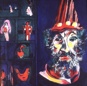 Self Portrait, 2002 (oil on canvas)