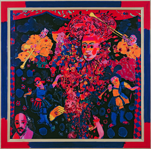 A Kingdom for a Stage, 1996 (oil on canvas)