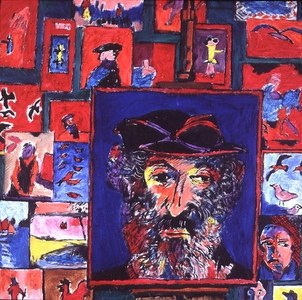 What No Words Can Paint! 2003 (oil on canvas)