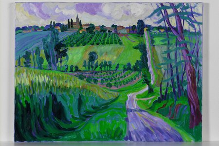 S. Meurice, Le Lot, 2006 (oil on canvas)