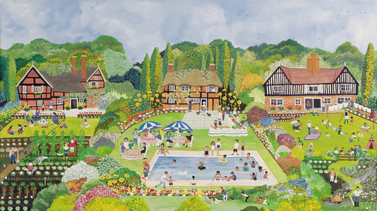 Tea's Ready (watercolour on paper)