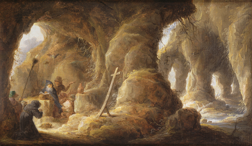 The Temptation of St. Anthony (oil on canvas)