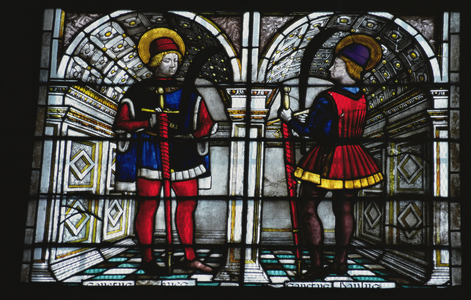 Window from the church (stained glass)