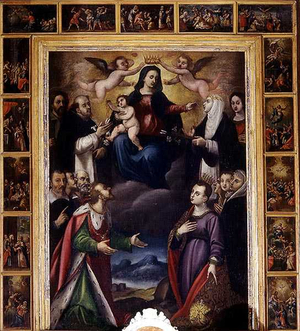 The Assumption of the Virgin (oil on canvas)
