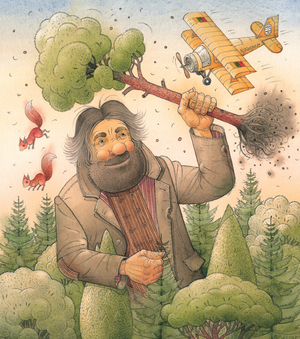 Giant, 2006 (w/c on paper)